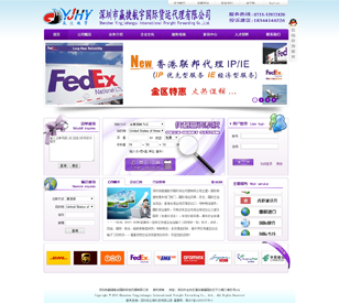 深圳贏捷航宇國際貨運代理有限公司網站優化